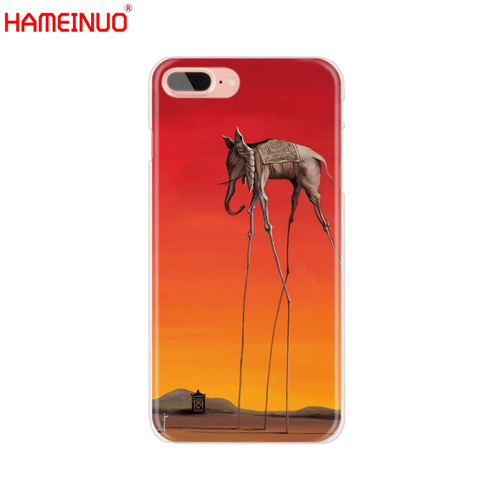 HAMEINUO Сальвадор Дали сотовый телефон чехол для iphone X 8 7 6 4 4s 5 5s SE 5c 6s плюс|Бамперы| |