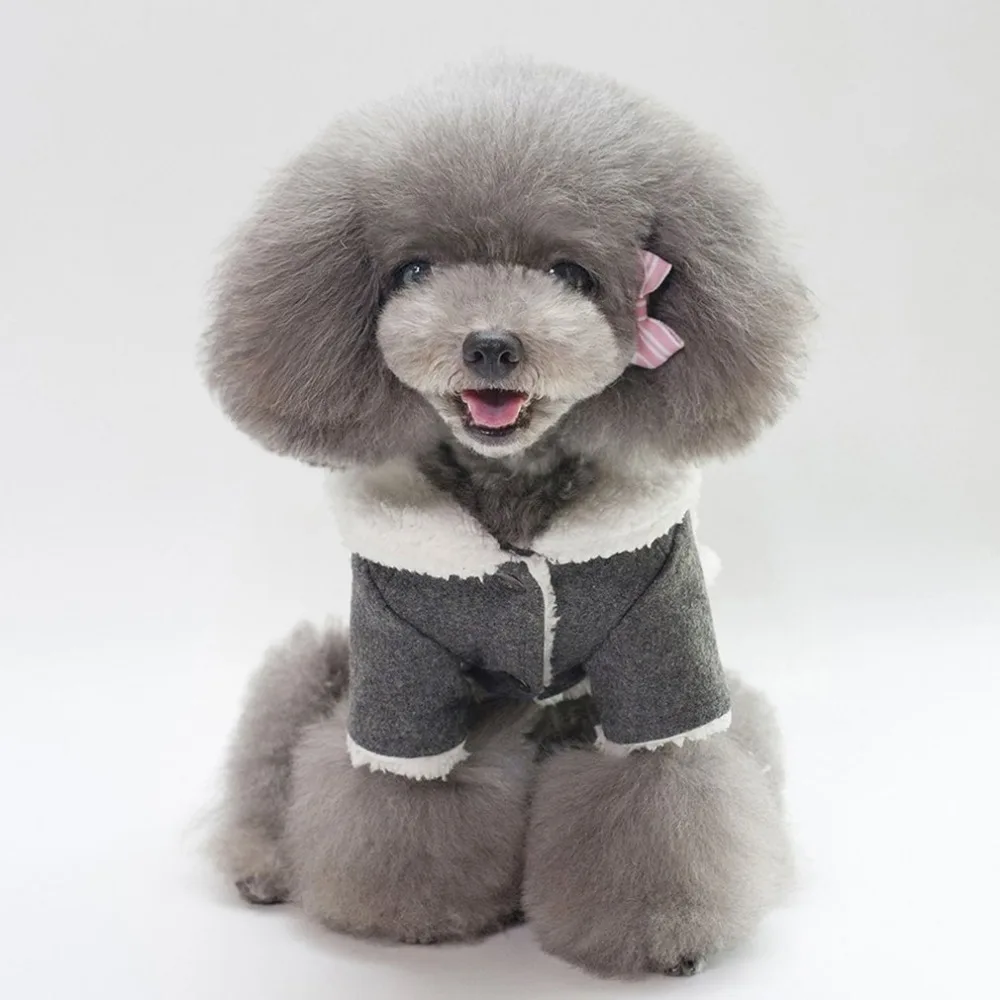 Fashion Dog Clothes Cotton Padded Jacket Pet Dogs Coat Soft Comfortable Thick Warm Autumn Winter Sweater Pet Supplies