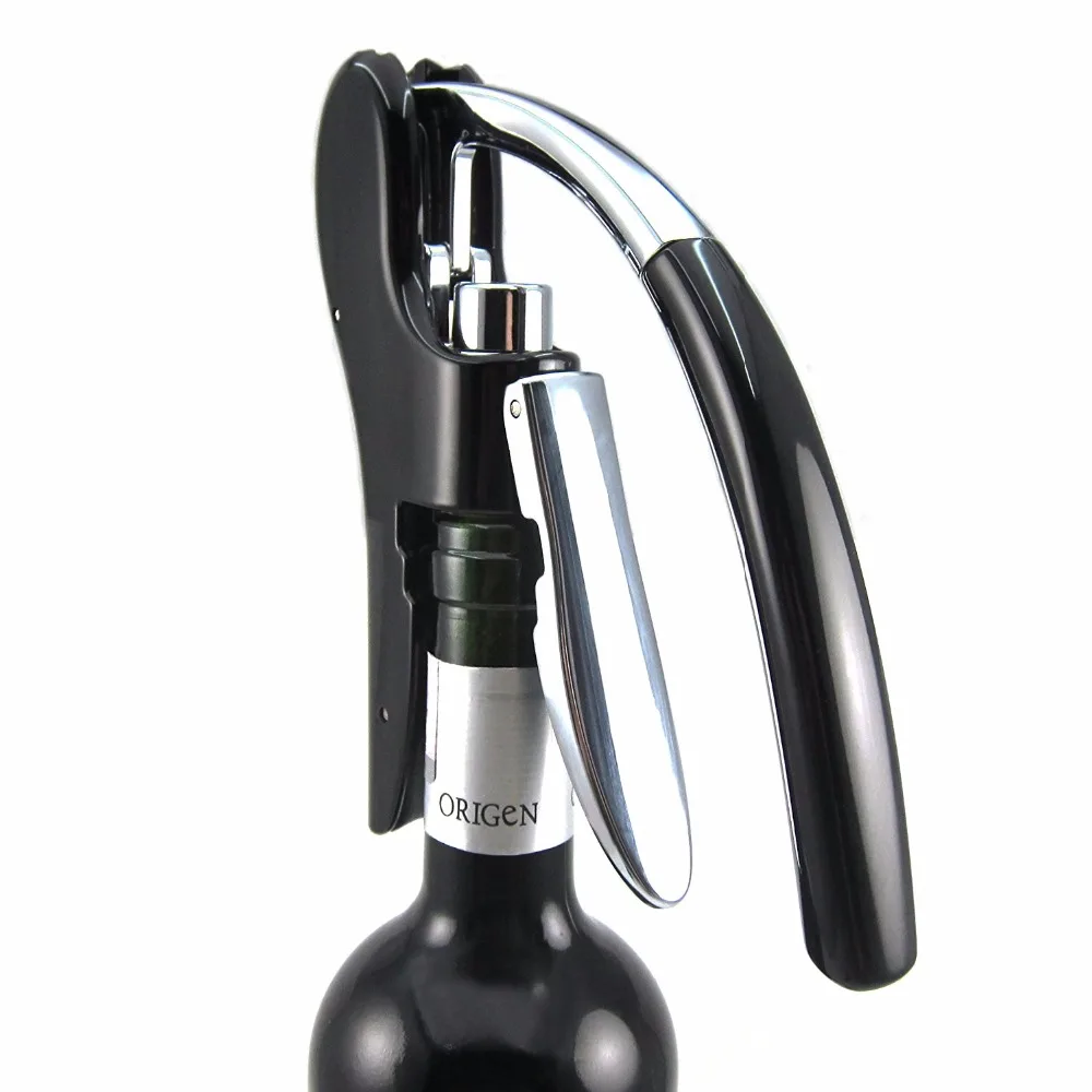 

Bottle Opener With Wine Opener Rabbit Lever Pull Corkscrews for wine Waiter's Corkscrew Bottle Opener with Built-in Foil cutter