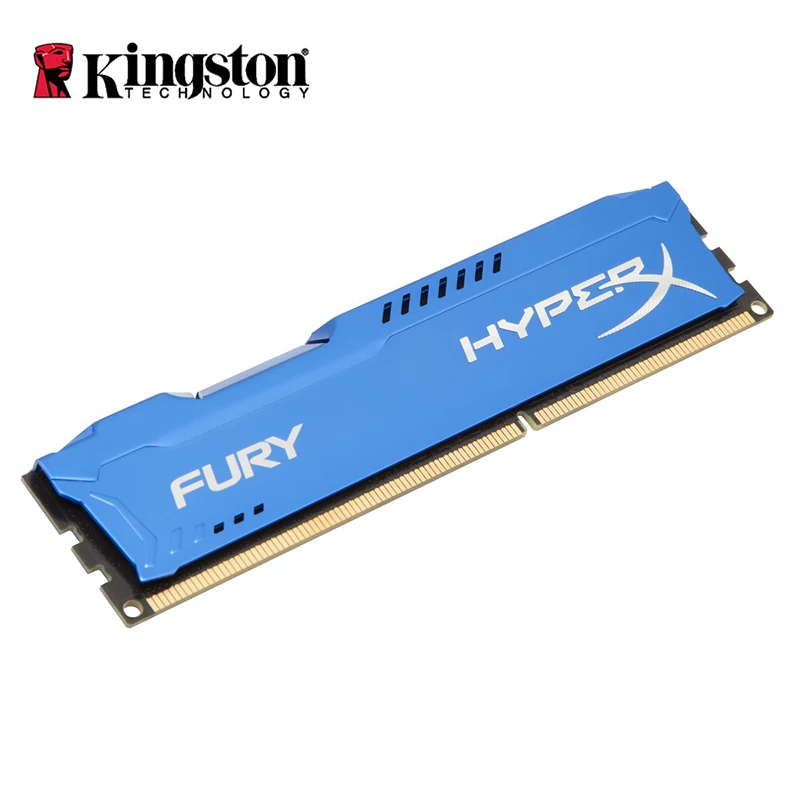 Kingston HyperX FURY 8GB 1866MHz 240-Pin DDR3 CL10 DIMM Intel игровая память для настольных ПК 8G-синяя серия