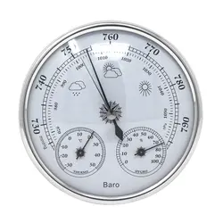 Аналоговый Барометр термометр гигрометр 3 в 1 метеостанция Температура Влажность атмосферное давление метр настенный