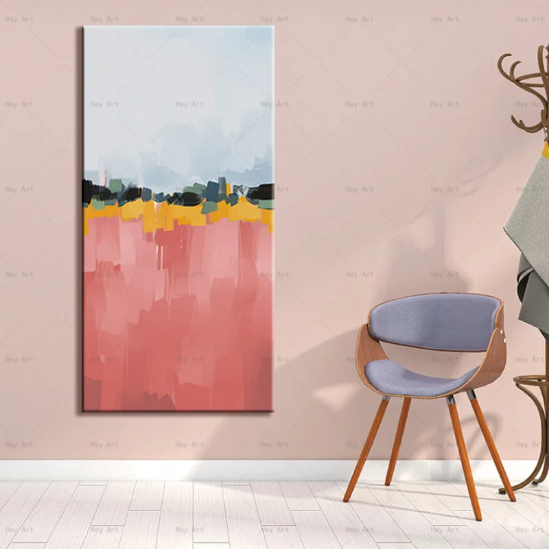 Landscape canvas print art posters abstract painting Wall Pictures for living room Unframed prints home decor