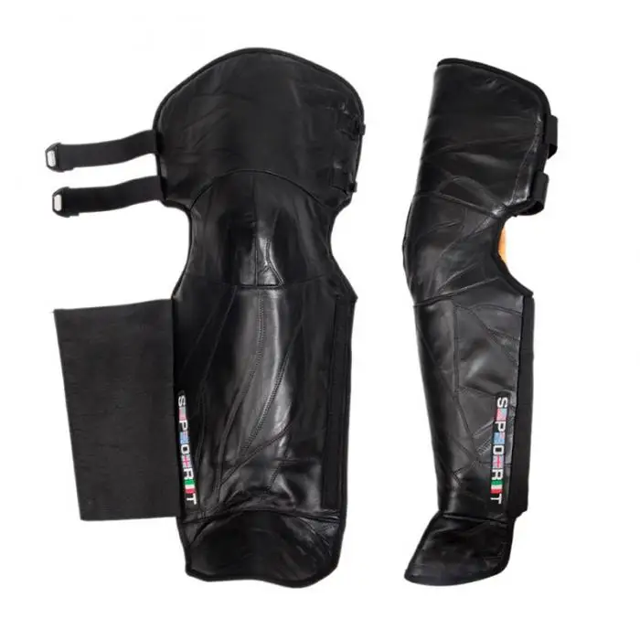 2 шт. наколенники мотоциклетные кожаные наколенники плюшевые уплотненные ветрозащитные водонепроницаемые теплые наколенники