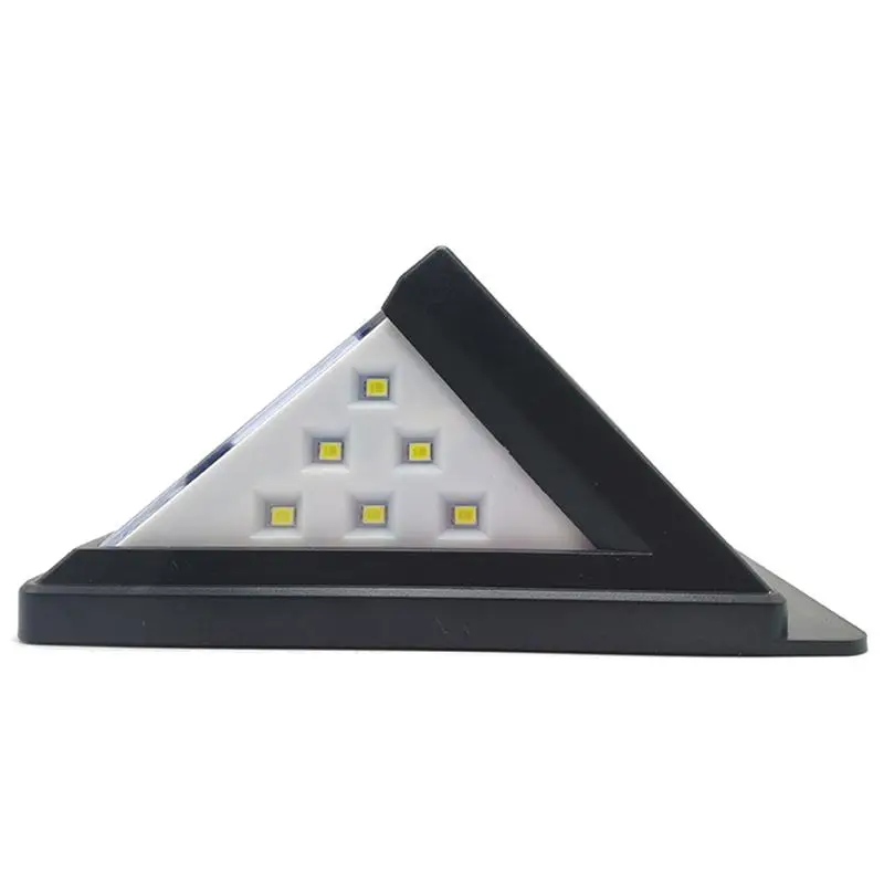 40LED Солнечный трехсторонний светящийся встраиваемый уличный светильник человеческого тела высокочастотная настенная лампа садовая лампа