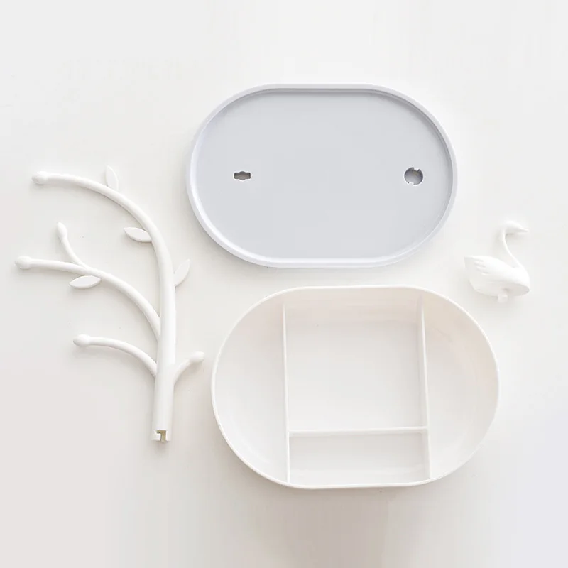 Творческий Лебединое озеро коробка для хранения ювелирных изделий многофункциональный цепочки и ожерелья браслет серьги дисплей стойки косметический Органайзер