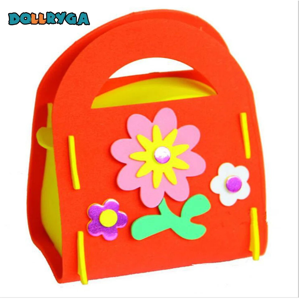 DOLLRYGA детские игрушки ремесел для детей Детский сад ЕВА игрушки Девушка Artesanato Материал Manualidades DIY для творчества, ремесел