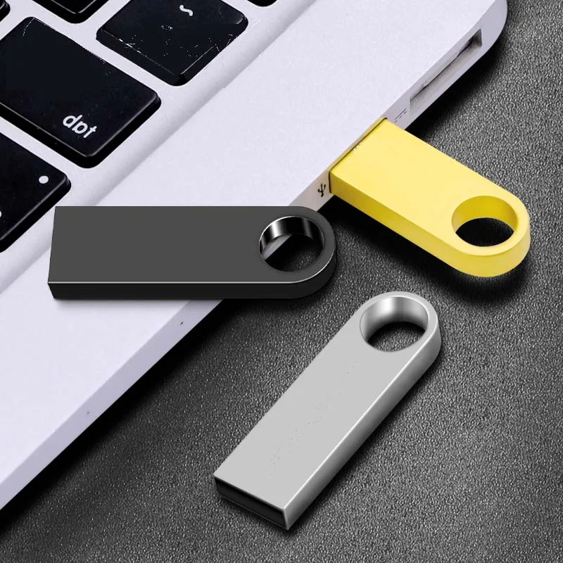 USB флеш накопитель 32 ГБ Флешка 64 Гб 128 8 16 водонепроницаемый металлический u диск