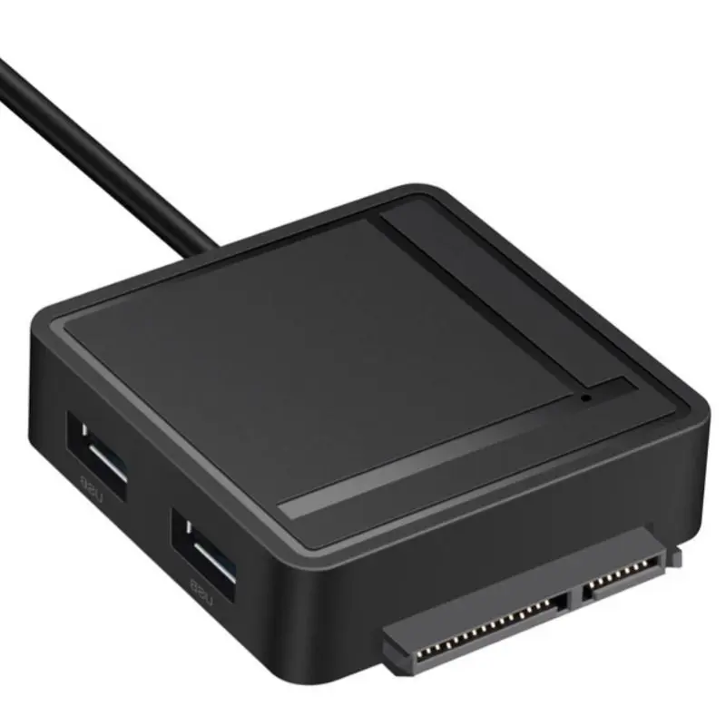 Универсальный USB 3,0 на SATA адаптер устройство для чтения карт SD TF USB 3,0 концентратор 2 порта конвертеры 22pin жесткий диск кабель для 2,5/3,5 HDD SSD