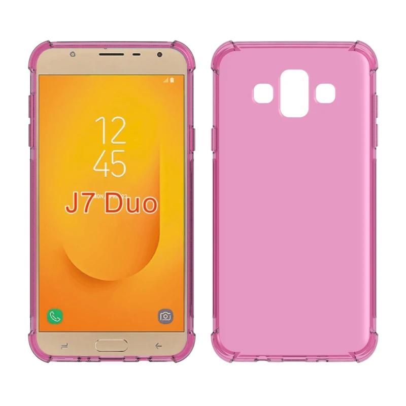 Бренд gligle Мягкие TPU чехол для samsung Galaxy J7 Duo Защитный чехол shell