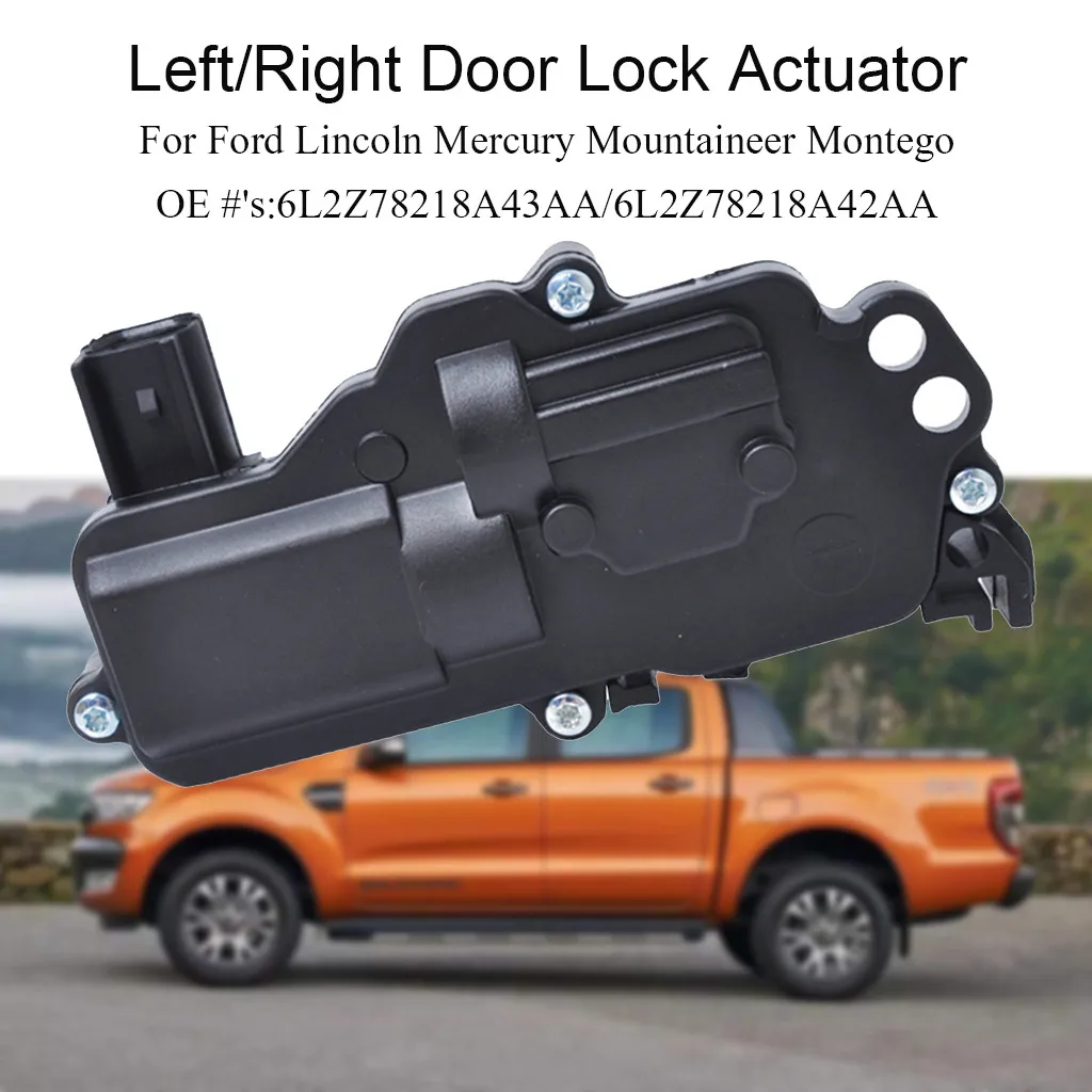2 булавки! Дверь двигатель приводного замка для Ford F150 F250 Lincoln Mercury Mountaineer Montego спереди и сзади левой и правой стороны