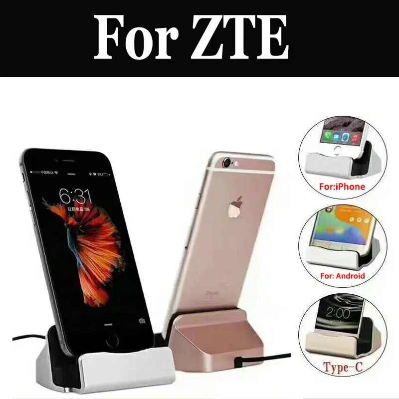 

Usb Charging Dock Station Phone Charger For Zte Blade A2 Plus A210 A310 A330 A476 A510 A515 A520 A6 Lite Max A601 A610 A813 A910