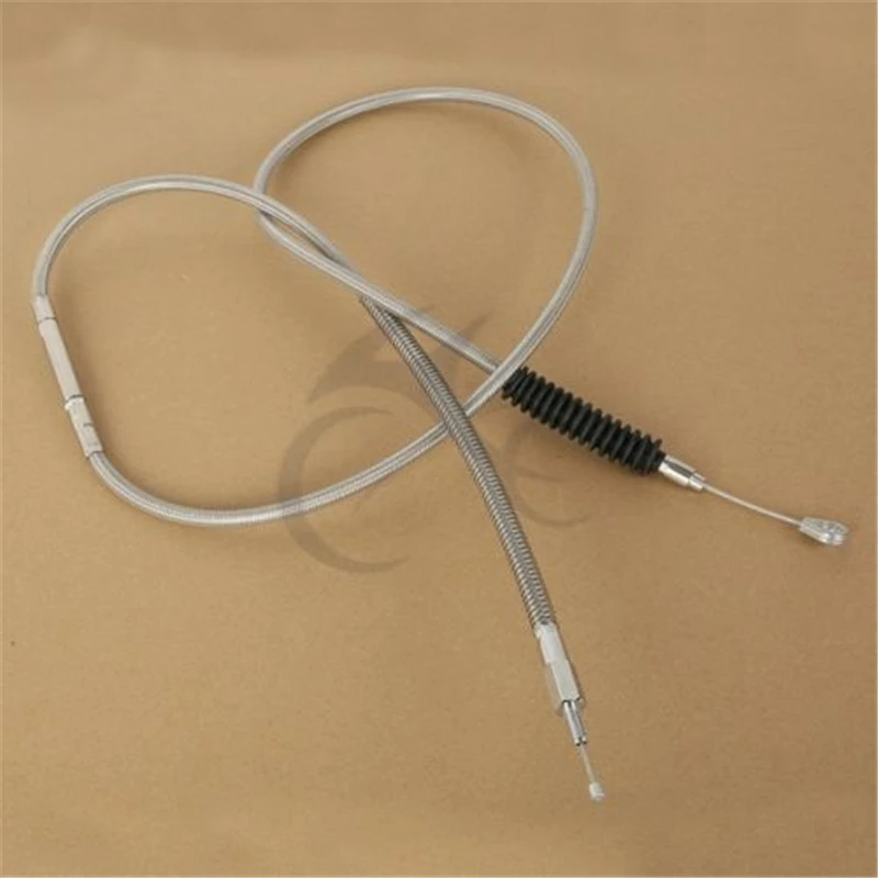 74 4/5" Braided Clutch Cable For Harley Electra Street Road Glide Road