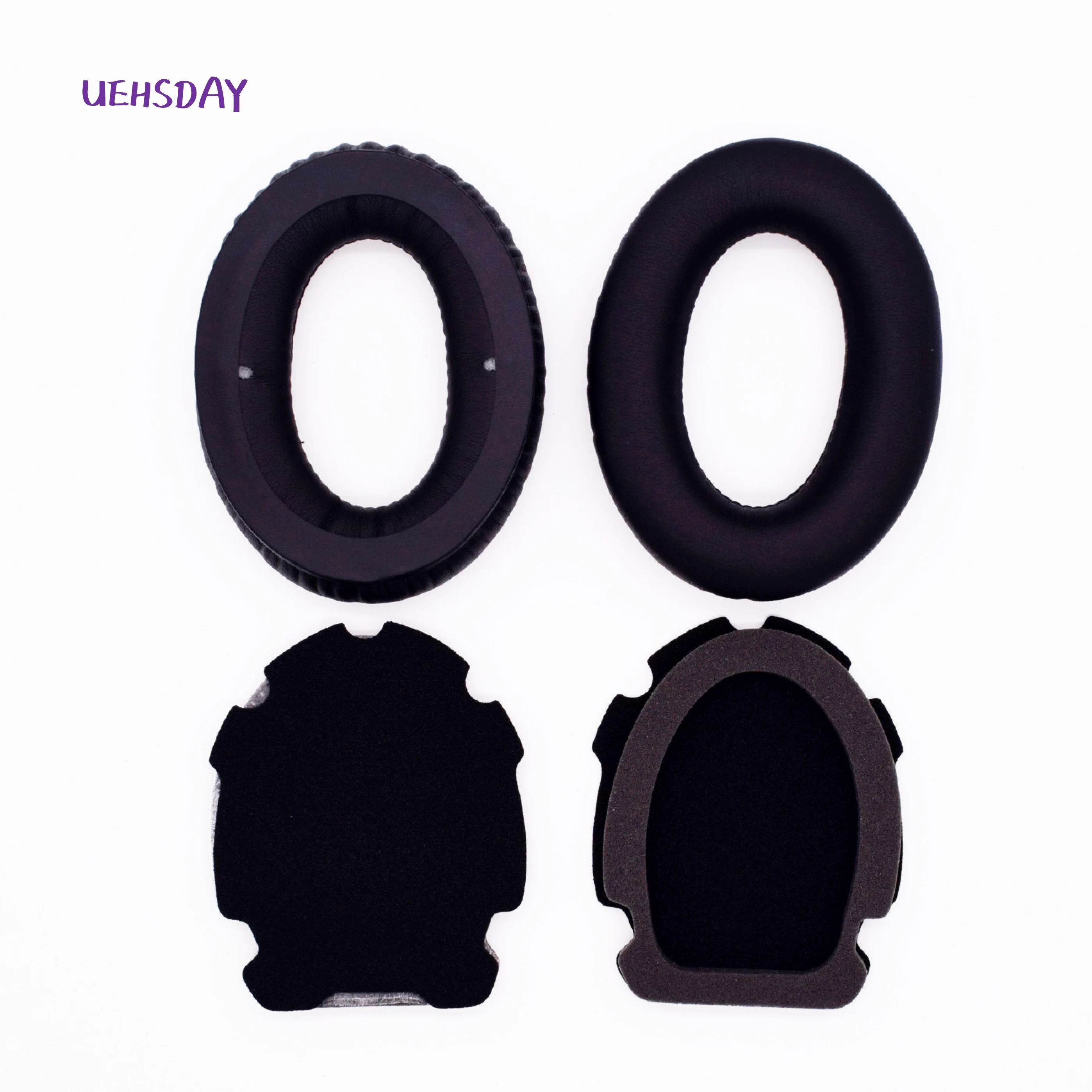 

UEHSDAY Black Earphone Cushion Ear Pad Foam Replacement Earpads For Bose Aviation Headset X A10 A20 Headphone