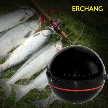 Sonar Fish Finder For Fishing Bluetooth Depth Sonar Sounder Fishfinder for IOS Iphone Android Lake Sea Fishing bluetooth fish finder sea fish detect device for ios for android 25m 80ft sonar fishfinder wireless fishing detector top quality