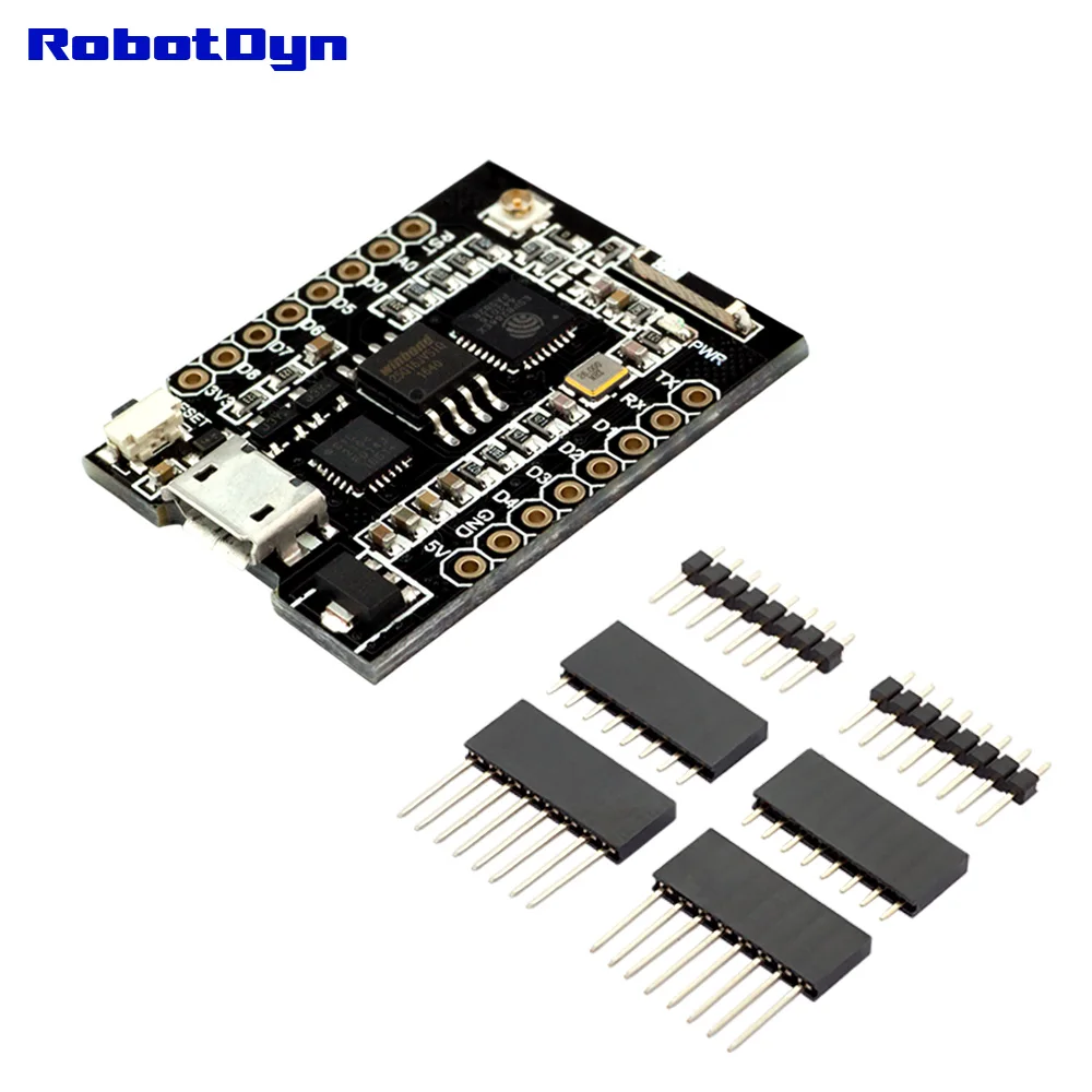 Набор IoT: WeMos D1 mini PRO ESP8266 32 Мб набор экранов: двойной протоэкран кнопка реле журнал