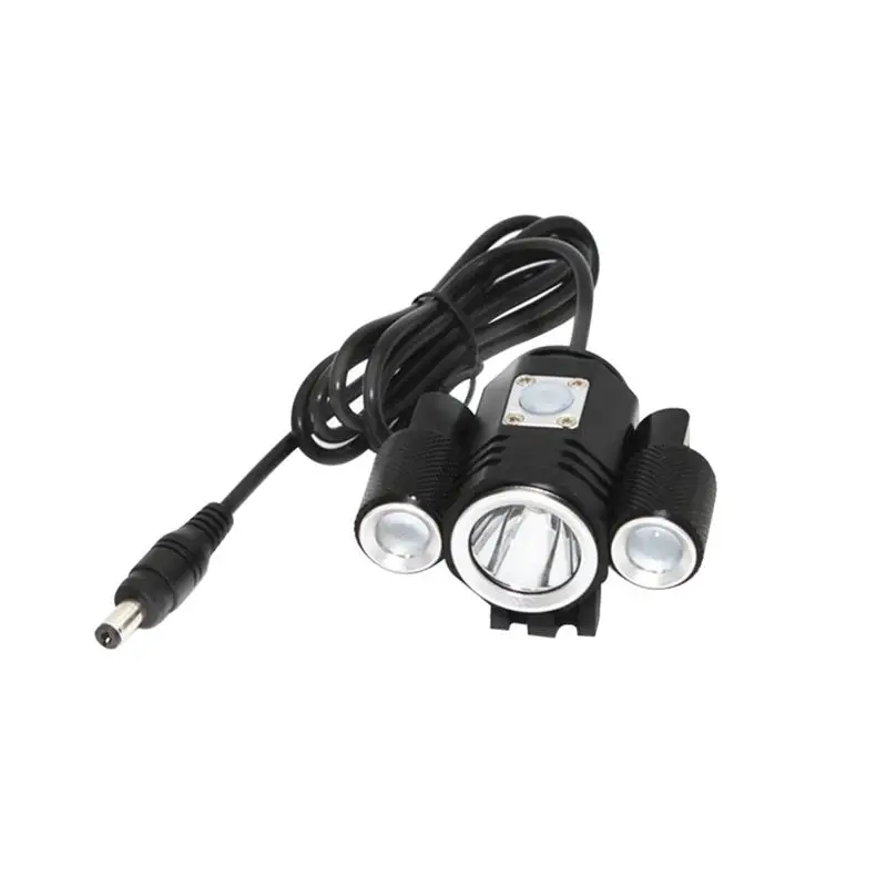 

3 XML T6 LED Lamp Set Waterproof Bike Head Light Bicycle Front Light Lamp Cycling Road Light Handlebar Lamp Torch (EU Plug)