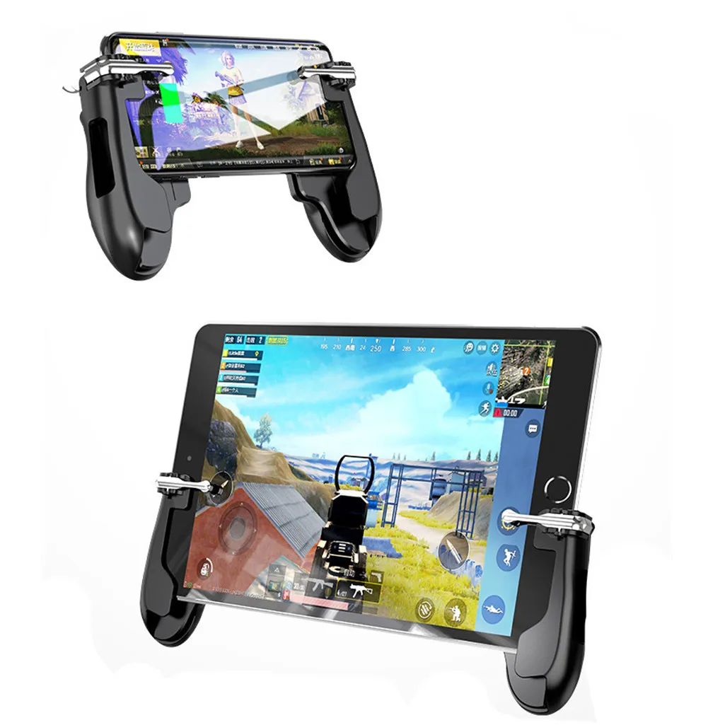 

For PUBG FPS Shooting Game Gamepad Controller L1R1 Trigger Fire Button Aim Key Gaming joystick For iPad Tablet Pad Phone #Y10