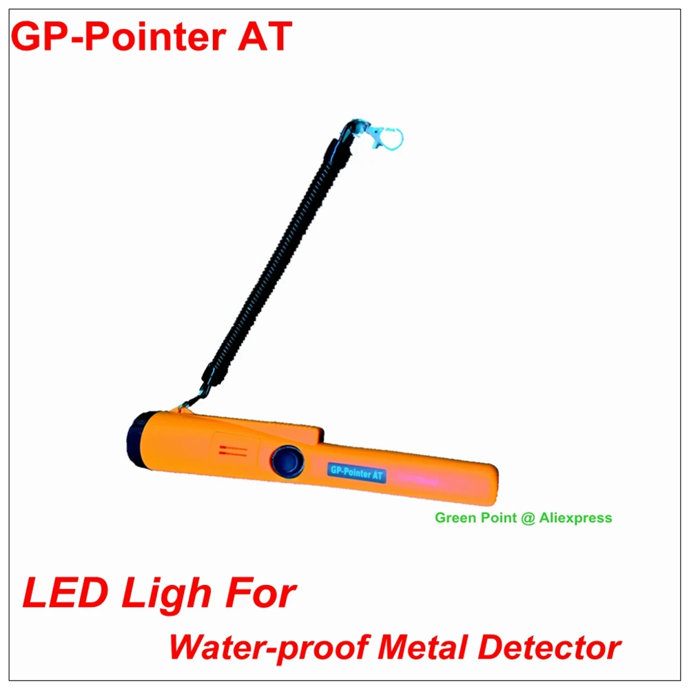 

Newest 3m GP-Pointer AT Waterproof Hand-held Metal Detector Underground Metal Detector Water-proof Metal Detector With LCD Light