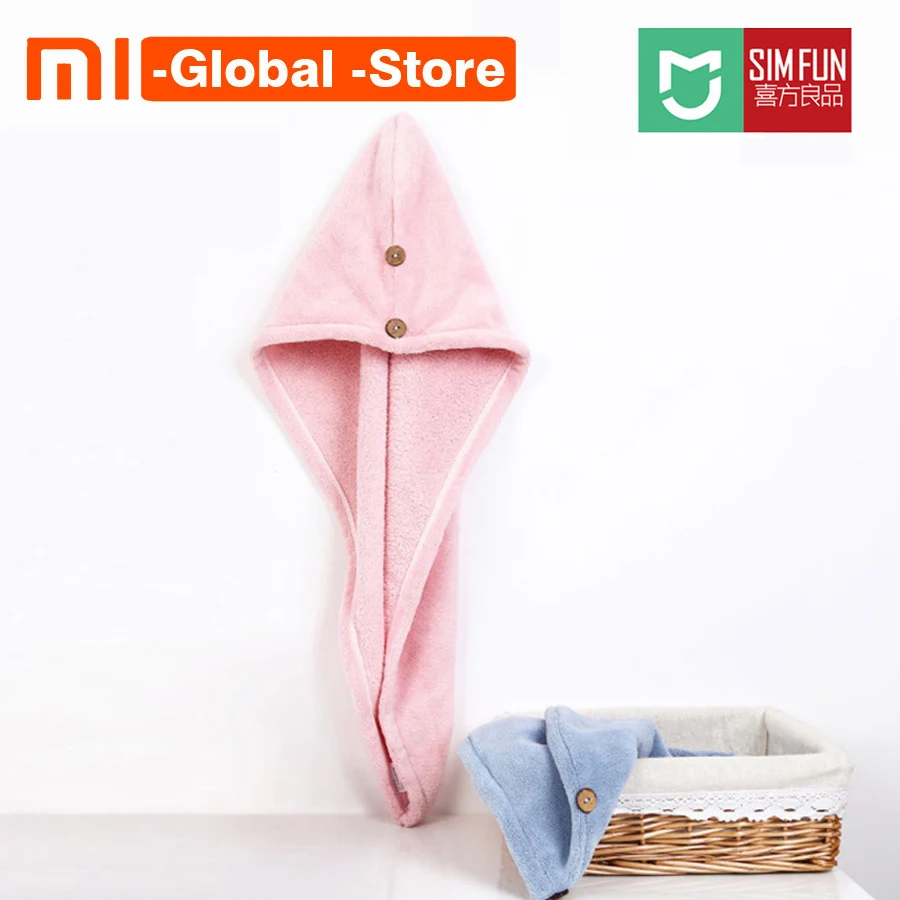  Xiaomi Mijia Sim Fun полотенце для ухода за волосами.