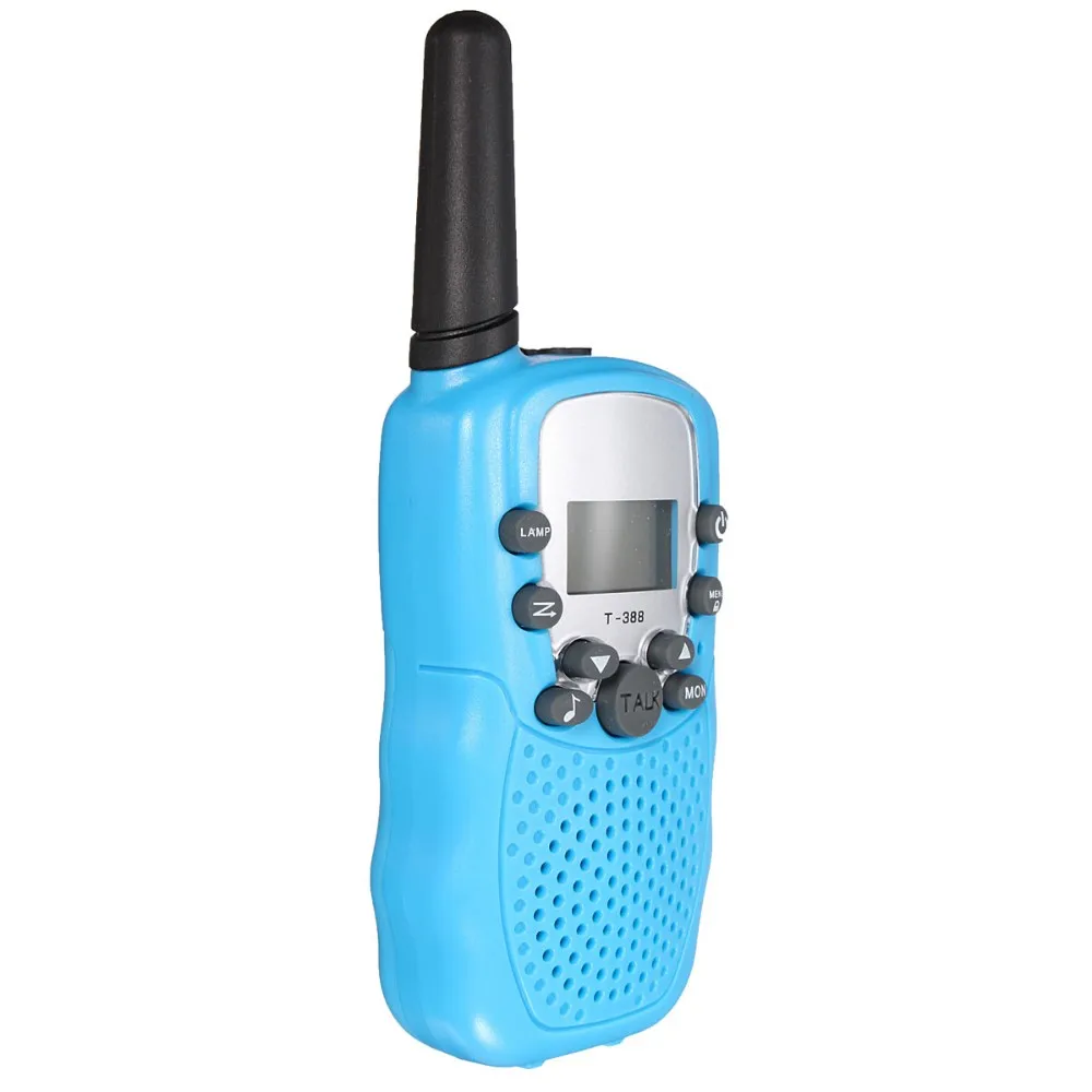 1 шт. T-388 Walkie Talkie Игрушки для детей 0,5 Вт 22CH ЖК-дисплей двухсторонний детский радио домофон для детей день рождения Рождественский подарок