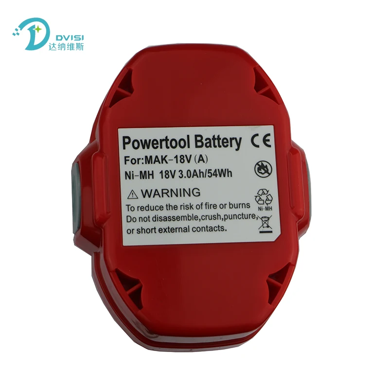 Новая аккумуляторная батарея dsi 18 в 3000 мАч Ni MH 192827 3 для Makita 4334D 1822 1834 1835 192829 9 192826 5
