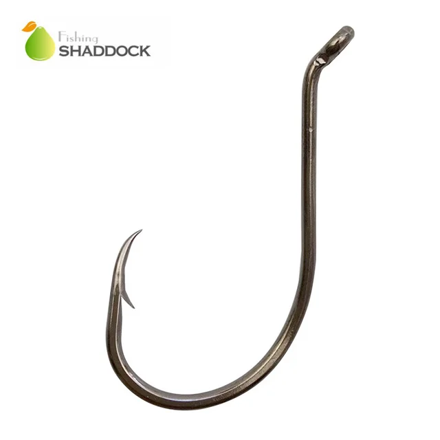 200pcs 8299 High Carbon Steel Fishing Hooks Black Offset Octopus Beak Bait Fishhook Size 1 2 6 8 2/0 3/0 4/0 5/0 6/0 7/0 8/0 9/0