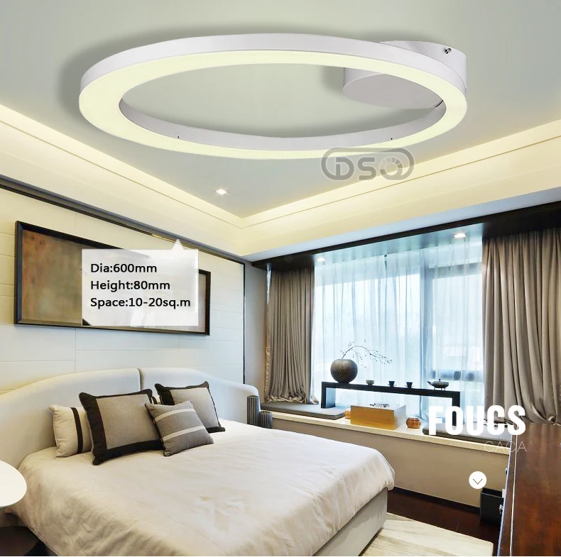 

DSQ,Modern High Quality Brief Circle Shape LED Ceiling Light