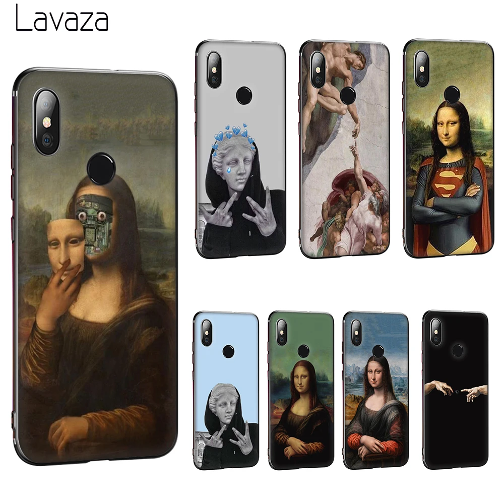 Мягкий силиконовый чехол Lavaza Mona Lisa Art David для Huawei Mate 10 20 P8 P9 P10 P20 P30 Lite Pro P Smart 2019 |