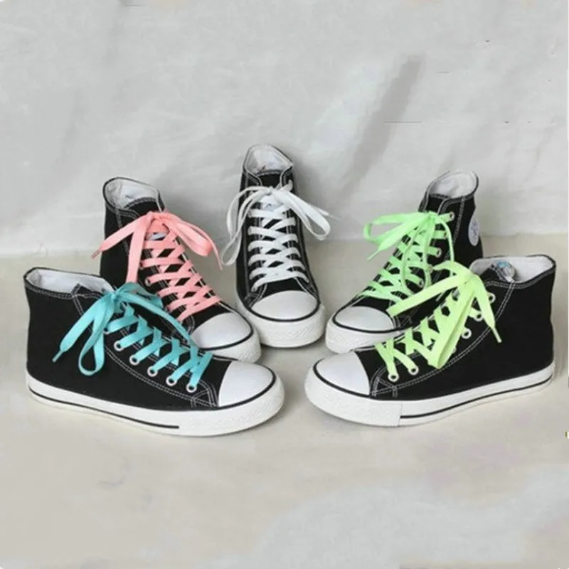 

5 Pairs(10/pcs) Luminous Shoelace Canvas Sport Luminous Shoelaces Athletic Dance Shoe Fluorescent Shoe Laces