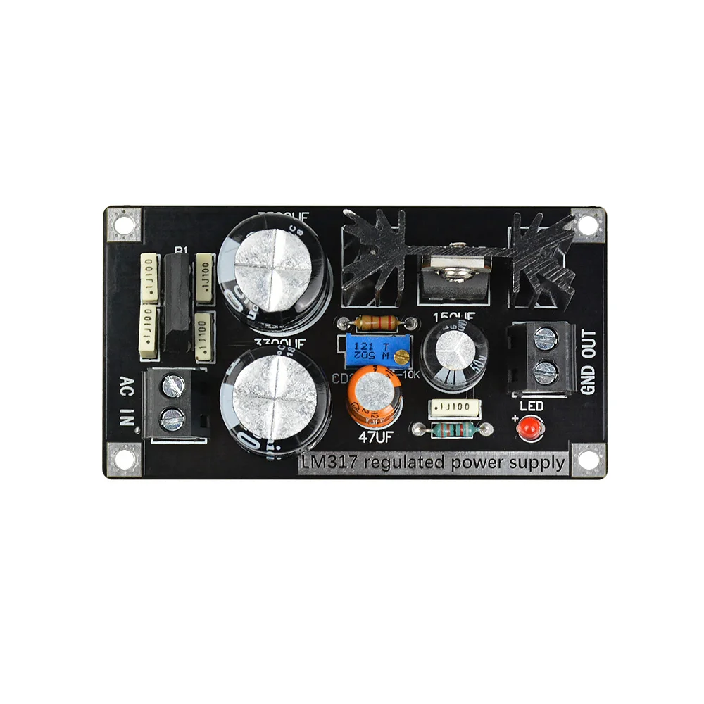 AIYIMA LM317 Adjustable Regulated Power Supply Board AC to DC Adjustable Linear Regulator With Rectifier Filter Board 3
