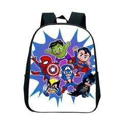 Мстители Капитан Америка Рюкзак Дэдпул Дети Малыш Рюкзак Школьные сумки мальчики девочки основной детский сад рюкзак дорожная сумка