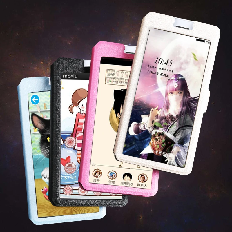 

Flip Transparent Window Case For HUAWEI Honor Play 4A 4C 4X 5A 5C 5X 6A 6C 6X 7A 7C 7X Pro Smart Touch View Stand Phone Cover