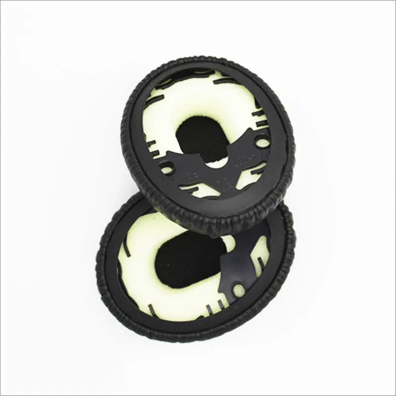 Linhuipad 1 pair Replacement Proteinear Headp Leatherette Ear Cup Ear Pads Cushions For QC3 over head headphone