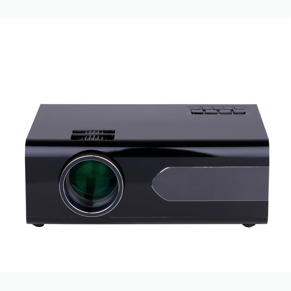 

CLAITE LCD Projector 800 Lumens 800x480P Resolution 2000:1 Contrast Ratio Home Theater Projector Basic Version For Home Theater