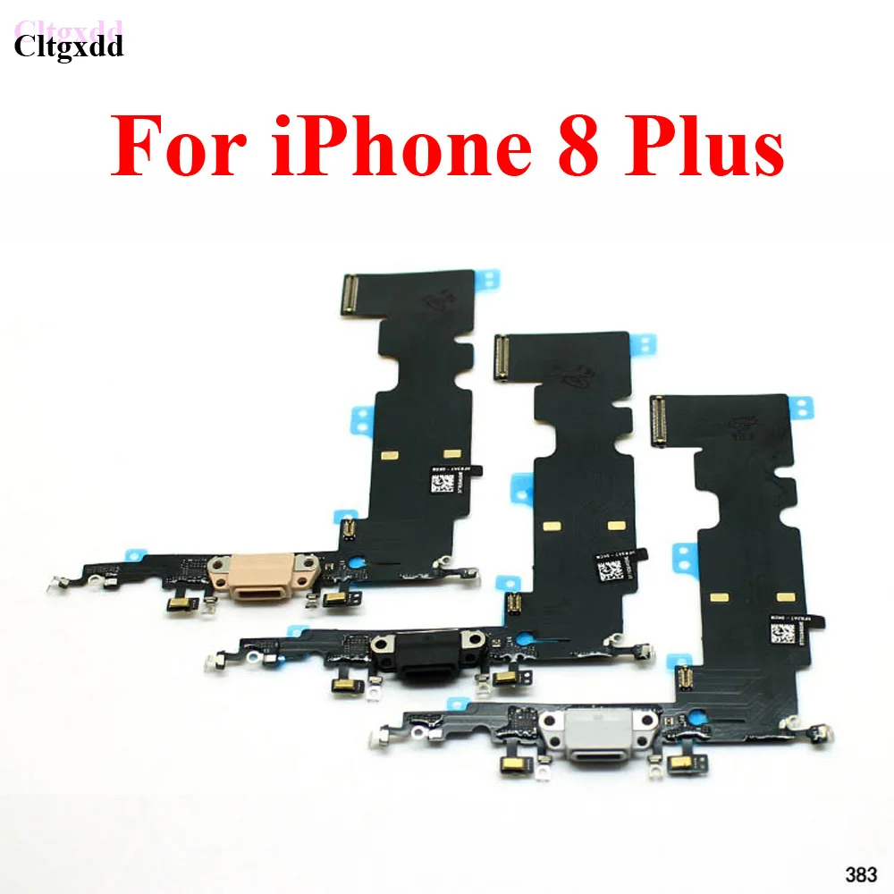 

cltgxdd USB Dock Connector Charging Port For iPhone 8g 8 8plus X USB Charger Plug Repair Parts