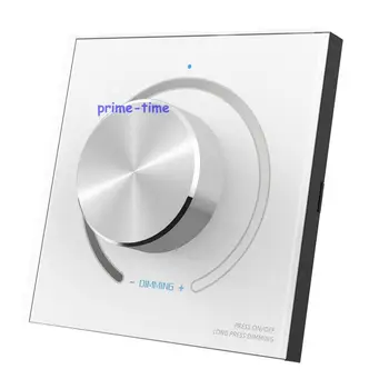 

LTECH DX61 Wall Mount 2.4G RF Wireless LED Sync Controller Dimmer with Knob Switch DMX512 Signal Ouput