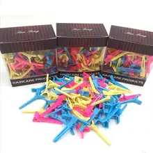 Парикмахерские инструменты рыба поплавок позиционирования клипы карман перегородка волосы клипы холодной и горячей специальные заколки Цвет пластиковые