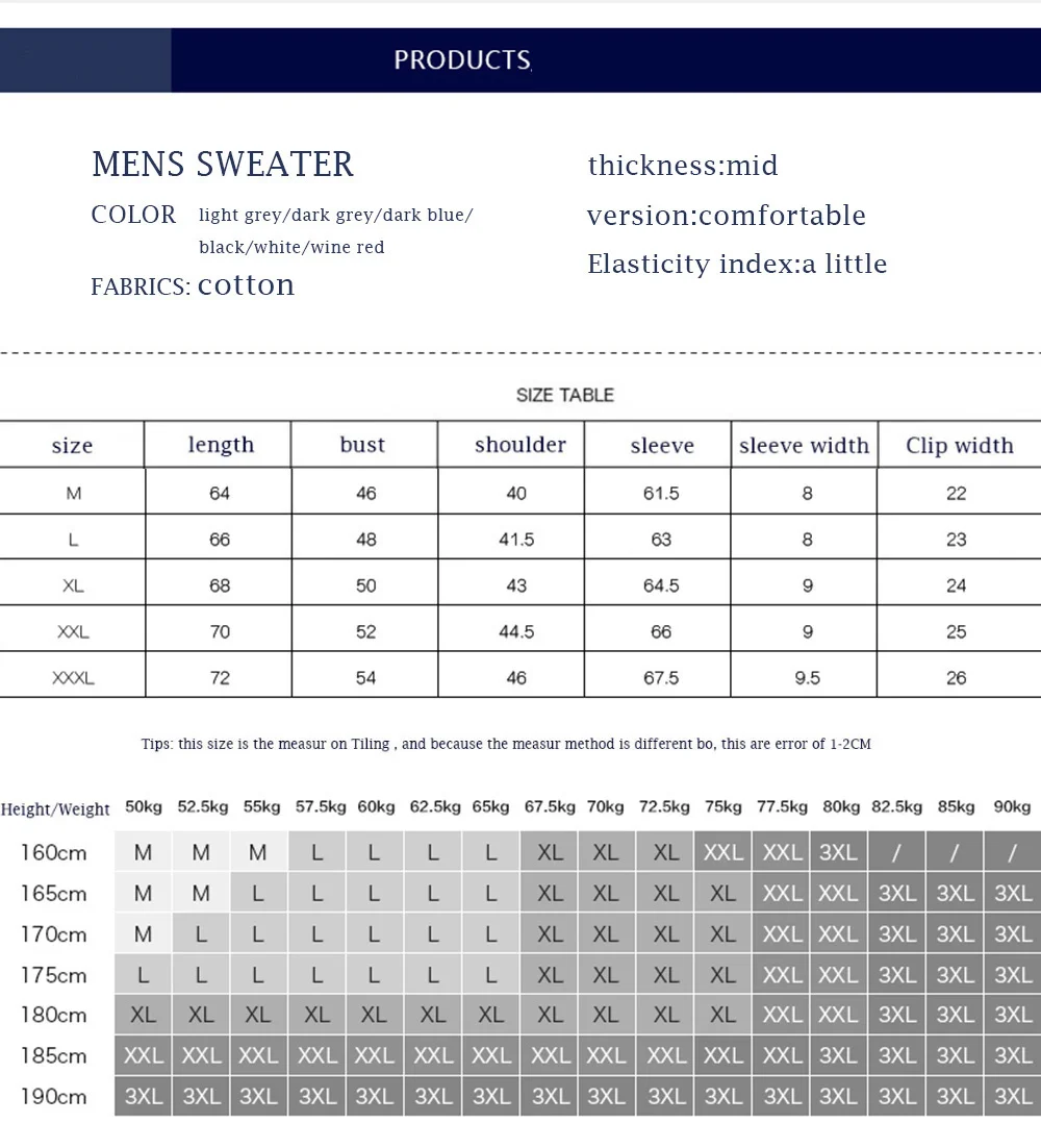 Varsanol 100% Cotton Sweater Men Thick Pullovers V-neck Coat Winter Casual Long Sleeve Sweaters Fit Knitting Solid Clothing New