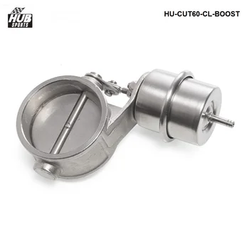 

Stainless Steel Exhaust Control Valve Set Boost Actuator Close Style 60mm Pipe Pressure: about 1 BAR HU-CUT60-CL-BOOST
