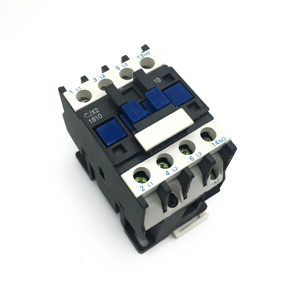 

CJX2-1810 LC1 AC Contactor 16A 3 Phase 3-Pole Coil Voltage 380V 220V 110V 36V 24V 50/60Hz Din Rail Mounted good quality 2019 new