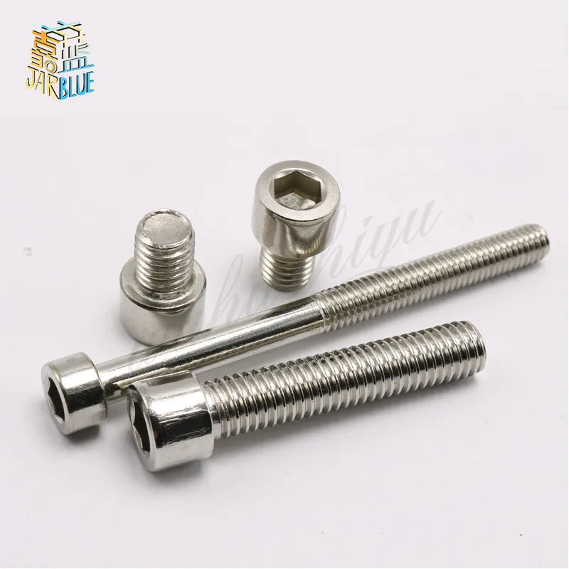 1//4-20 x 3//8 Size Flat Head Socket Cap Screws Metric Hardware Fastener Kit Allen Drive Stainless Steel Set of 100