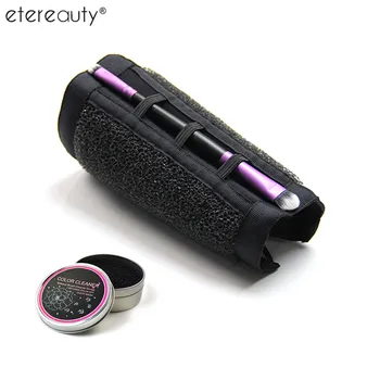

Eyeshadow Removal Cleaning Makeup Brushes&Cleaner Armband Easy Makeup Clean Black Arm Makeup Sponge Cleaner Brush Eyeshadow Tool