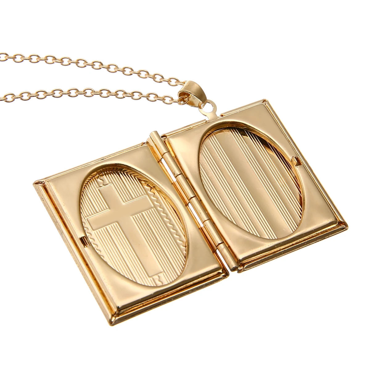 Vintage Photo Locket Pendant Necklace Shellhard Trendy Love Heart Photo Frame Memory Pendant Necklaces For Women Charms Jewelry