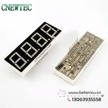 

CPS05641AR Common Cathode 4Bit Digital Tube 7 segment 0.56" Red LED Display 10PCS/LOT