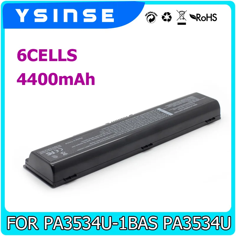 

Laptop battery For Toshiba PA3534 PA3534u PA3533U-1BRS PA3533U-1BAS PA3534U-1BAS PA3534U-1BRS PA3535U-1BAS A300 A500 L200 L300