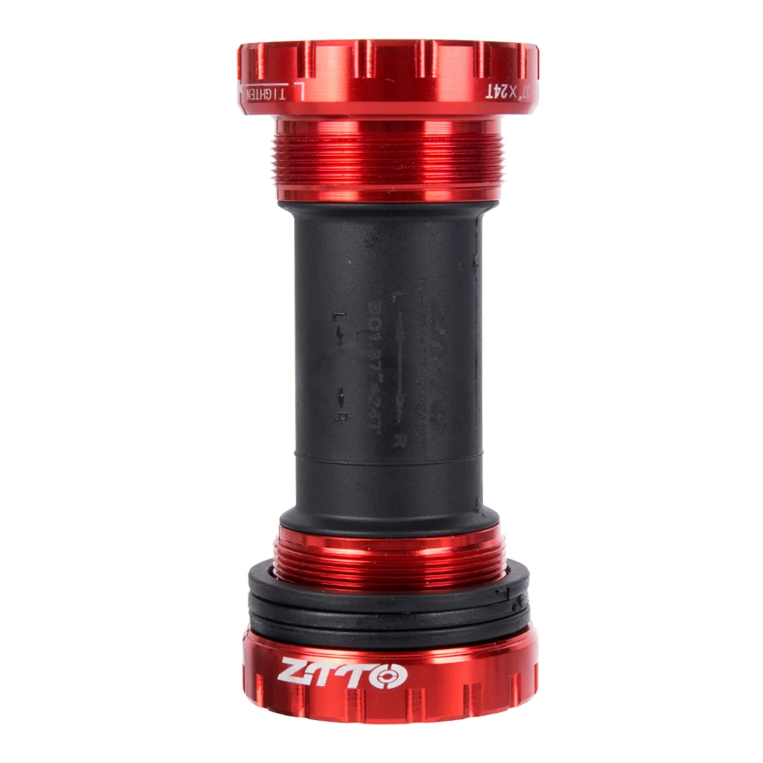 Горячий-Ztto подшипник Нижний кронштейн винт тип 68/73 мм велосипедная ось Mtb дорожный велосипед Нижний Кронштейн водонепроницаемый алюминиевый сплав+ Nylo - Цвет: Red