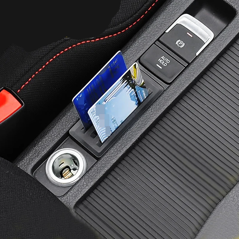 FOR vw golf storage box Golf 7.5 card storage slot storage box Golf MK7 Accessories Car interior compartment
