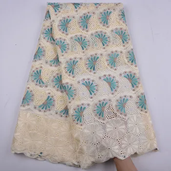 

Nigerian Lace Fabrics 2018 African Swiss Voile Lace High Quality Swiss Voile Lace in Switzerland For Wedding Dress A1296