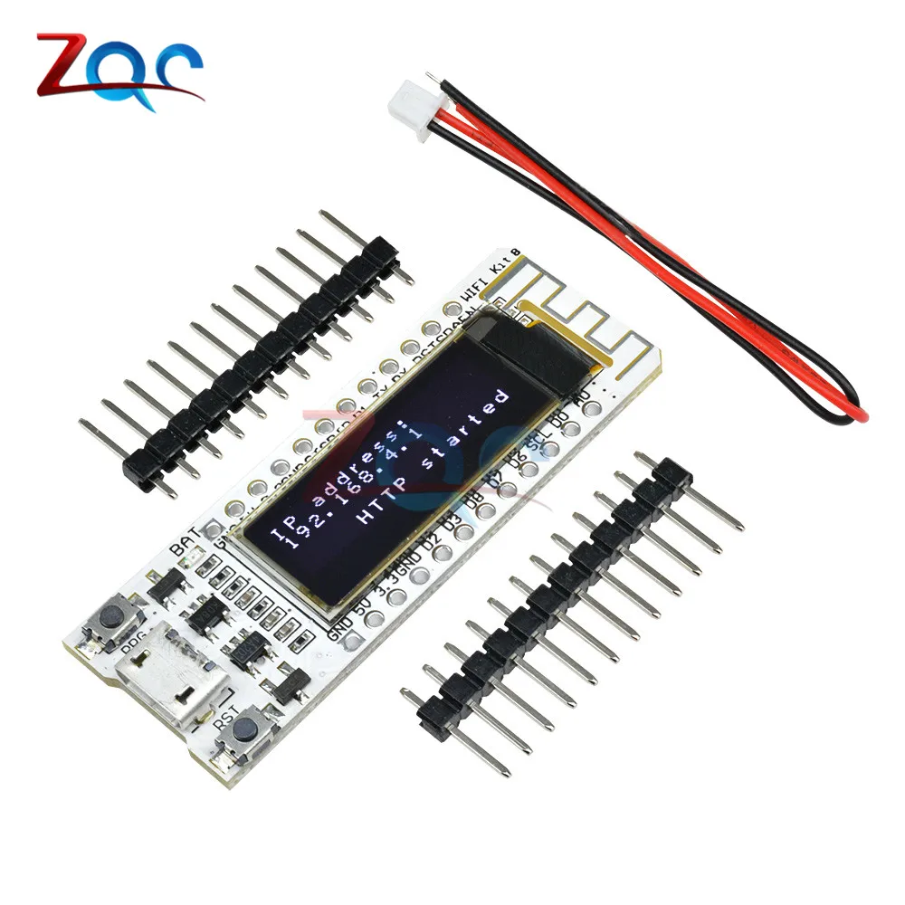 0,91 ''ESP8266 WI-FI чип 0,91 дюйма OLED CP2014 32 Мб флэш-ESP 8266 модуль Интернет вещей платы NodeMcu для Arduino IOT