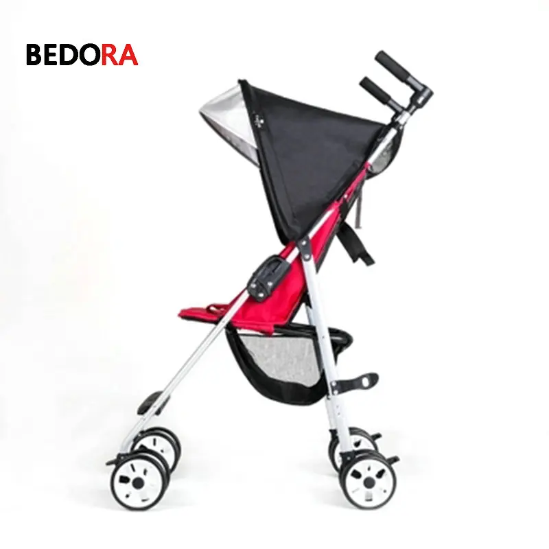 

Bedora Baby stroller can sit lie down baby trolley lightweight folding shock absorption Four wheel shock absorption